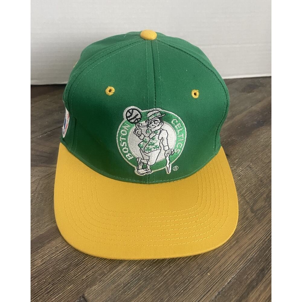 Boston Celtics Vintage 90s Sports Specialties Logo SnapBack NBA Basketball
